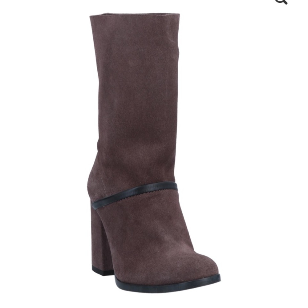 Castaner
Brown Leather-trimmed Suede Ankle…